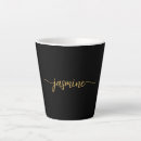 Search for monogram black gold mugs Bridal shower