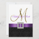 Search for initial 7x5 invitations Damask