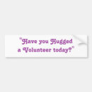 Search for volunteering bumper stickers Volunteers