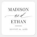 Search for calligraphy square stickers Black and white