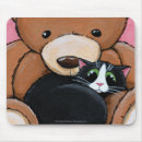 Search for teddy bears mousepads Cat