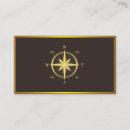 Search for compass business cards Elegant
