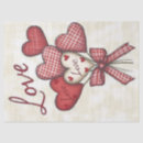 Search for red gingham tissue paper Decoupage