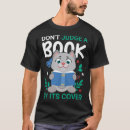 Search for book cover tshirts Library
