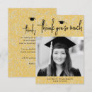 Search for grad thank you cards Black