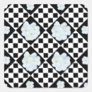 Search for black and white geometric stickers Squares