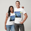 Search for fine art mens tshirts Starry night