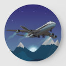 Search for aeroplane clocks Blue