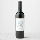 Search for quinceanera wine labels Happy 15th birthday