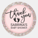 Search for pink and brown baby shower stickers Girl