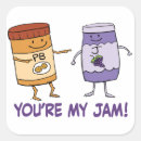 Search for peanut butter stickers Cartoon