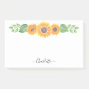 Search for sunflower yellow post it notes Girly