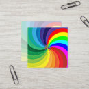 Search for mandala business cards Rainbow