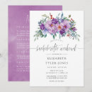 Search for magnolia invitations Purple