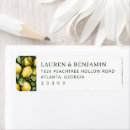 Search for lemon return address labels Illustration