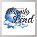 Search for magnifying posters Magnify the lord