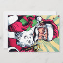 Search for comic christmas cards Santa