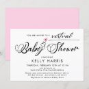 Search for virtual baby girl shower invitations Simple