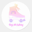 Search for rollerskates stickers Birthday party