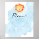 Search for blue lion baby shower party decor Safari