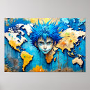 Search for childrens world map posters Wall