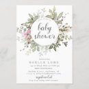 Search for romantic baby shower invitations Floral