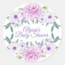 Search for lilac baby shower stickers Lavender