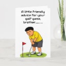 Search for golfer sayings cards For him