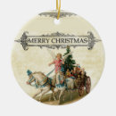 Search for horse and sleigh christmas tree decorations Snow