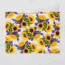 Search for yellow sunflowers postcards Country