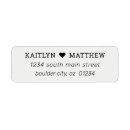 Search for grey and black return address labels Chic