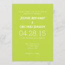 Search for lime invitations Minimalist