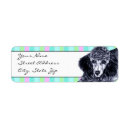 Search for toy poodle return address labels Standard