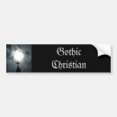 Search for tombstone bumper stickers Gothic