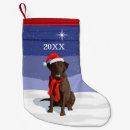 Search for chocolate lab christmas stockings Pets