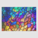 Search for stained glass tissue paper Geometric