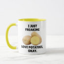 Search for potato mugs Funny