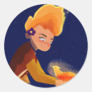 Search for blue fire stickers Cute