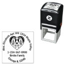 Search for penguin rubber stamps Return address