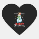 Search for funny snowman stickers Santa claus