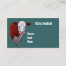 Search for bulls business cards Ranch
