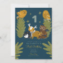Search for camping 1st birthday invitations Forest