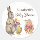 Search for easter rabbit stickers Gender neutral baby shower