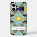 Search for elegant mandala iphone cases Turquoise