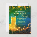 Search for new years eve postcards Gold