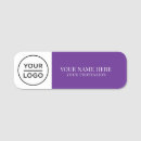 Search for purple name tags Your logo here