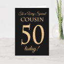Search for special 50th birthday cards For him