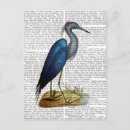 Search for vintage heron postcards Blue