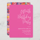 Search for fuchsia birthday Typography