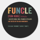 Search for funny definition stickers Uncle